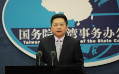 台民众认为两岸或开战 国台办回应,坚决反对台独分裂，维护和平稳定”